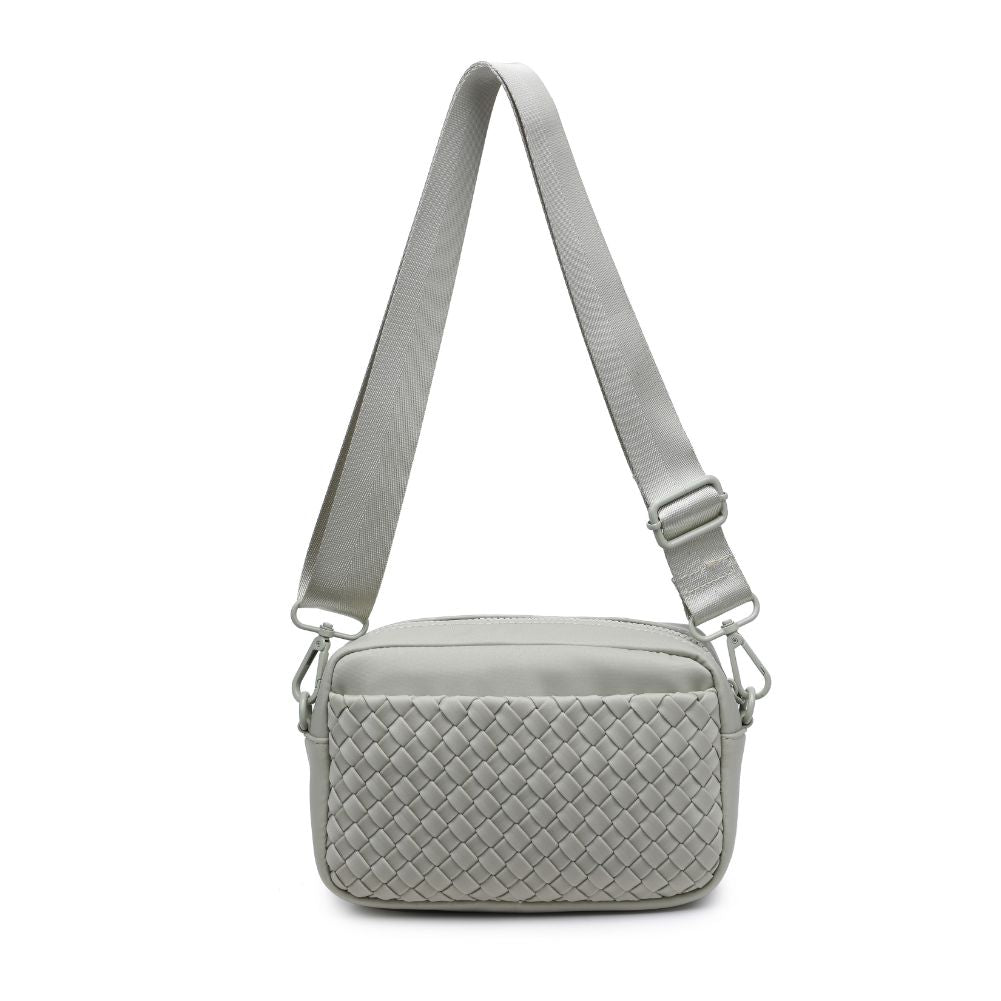 Product Image of Sol and Selene Inspiration - Woven Neoprene Crossbody 841764109222 View 7 | Sage