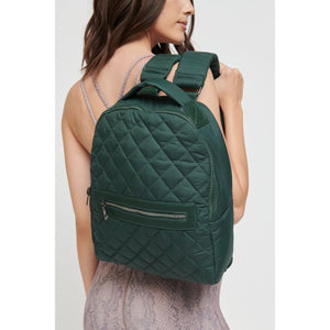 Woman wearing Forest Sol and Selene All Star Backpack 841764105521 View 2 | Forest