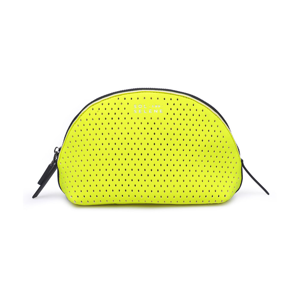 Product Image of Sol and Selene Illuminate Cosmetic Pouch 841764101745 View 1 | Yellow