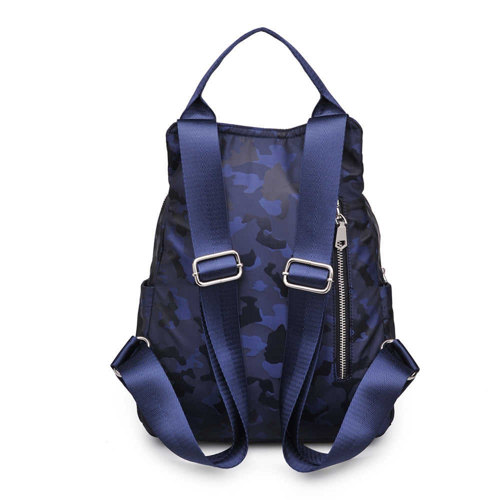 Product Image of Sol and Selene Rise & Shine Backpack 841764103770 View 3 | Navy Camo