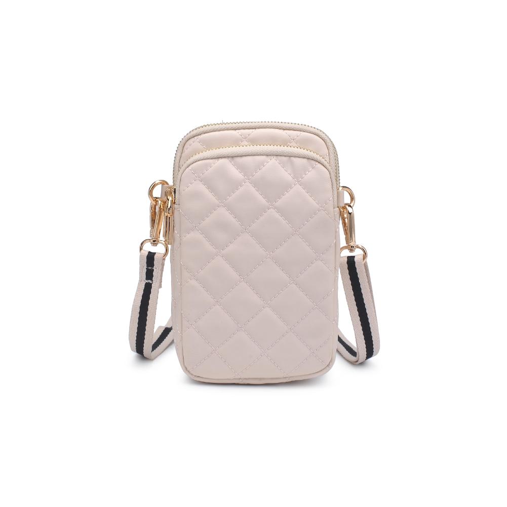 Woman wearing Cream Sol and Selene Divide & Conquer - Quilted Crossbody 841764109345 View 5 | Cream