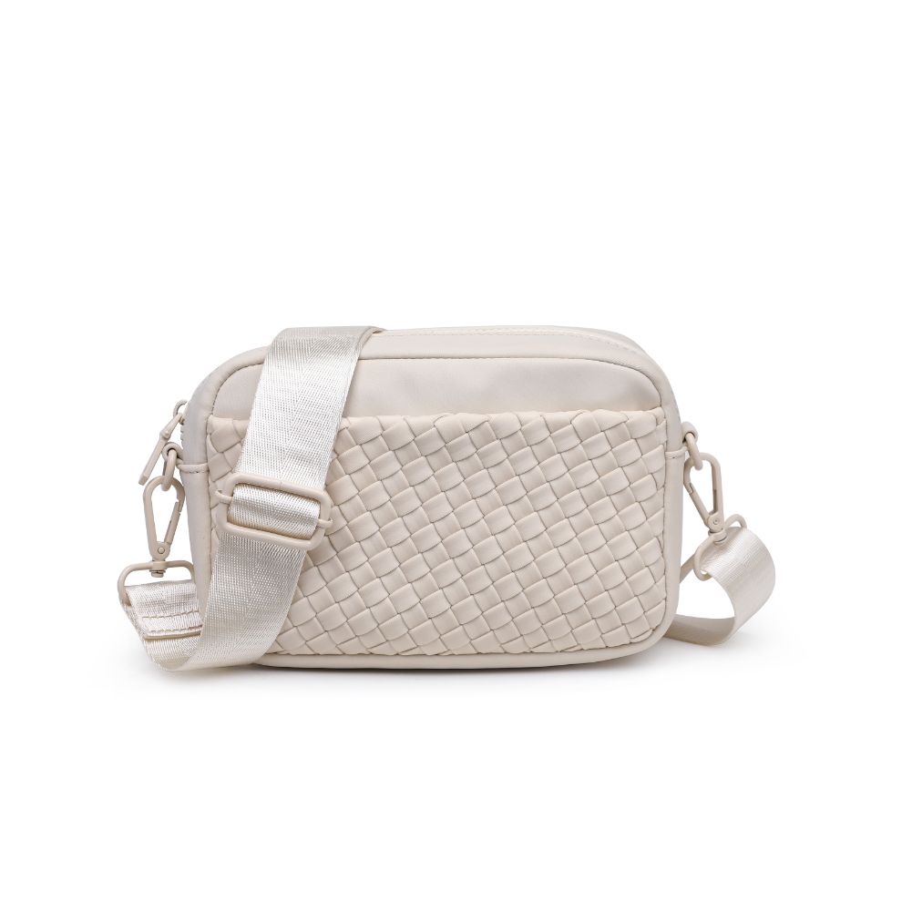 Product Image of Sol and Selene Inspiration - Woven Neoprene Crossbody 841764109291 View 5 | Cream