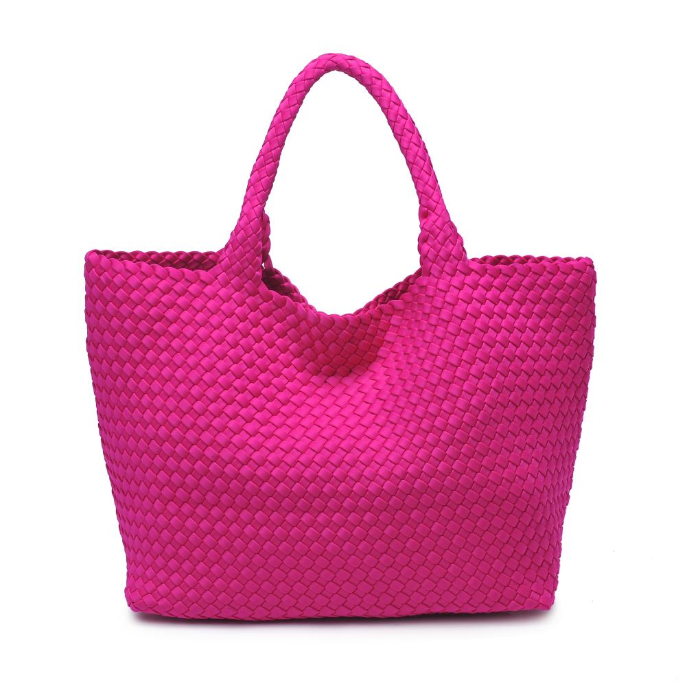 Product Image of Sol and Selene Sky's The Limit - Large Tote 841764107860 View 5 | Fuchsia