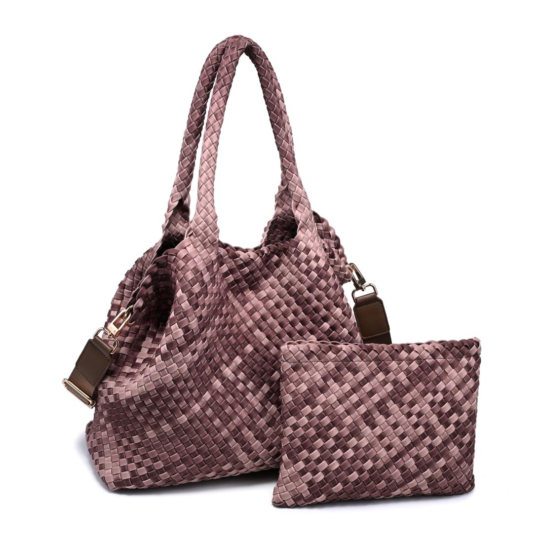 Sol and Selene Sky's The Limit Watercolor Ombré - Medium Tote 841764113076 View 2 | Brown Multi