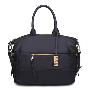 Urban Expressions Jet Women : Handbags : Tote 841764101158 | Black
