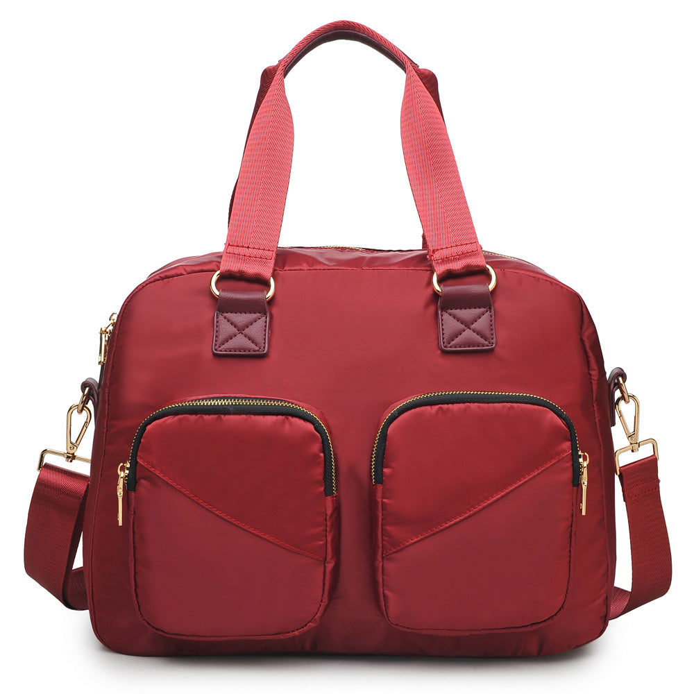 Urban Expressions Legacy Women : Handbags : Satchel 841764100205 | Burgundy