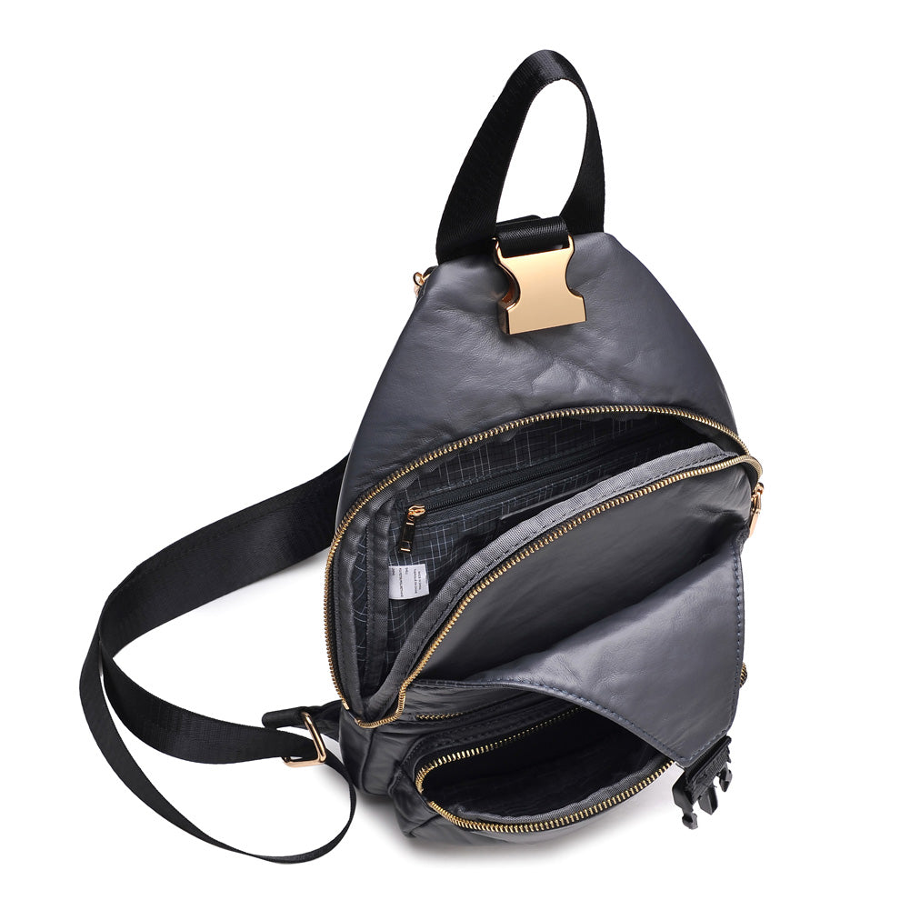 Urban Expressions On The Go Women : Backpacks : Sling Backpack 841764103817 | Grey