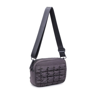 Sol and Selene Inspiration - Quilted Nylon Crossbody 841764108386 View 6 | Carbon