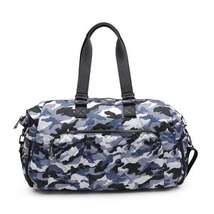 Urban Expressions High Hopes Women : Handbags : Duffel 841764105996 | Slate Camo
