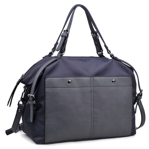 Urban Expressions Trendsetter Women : Handbags : Tote 841764100151 | Charcoal