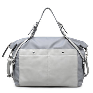 Urban Expressions Trendsetter Women : Handbags : Tote 609224404207 | Grey