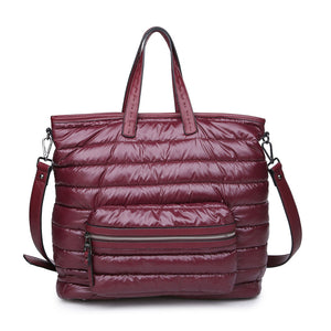 Urban Expressions Endurance Women : Handbags : Tote 841764103275 | Burgundy
