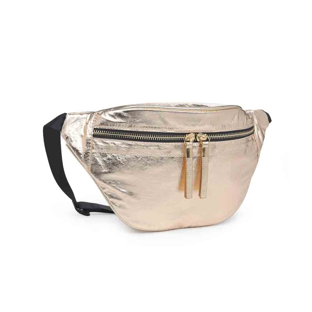 Urban Expressions Glitz and Glam Women : Crossbody : Belt Bag 841764103244 | Gold