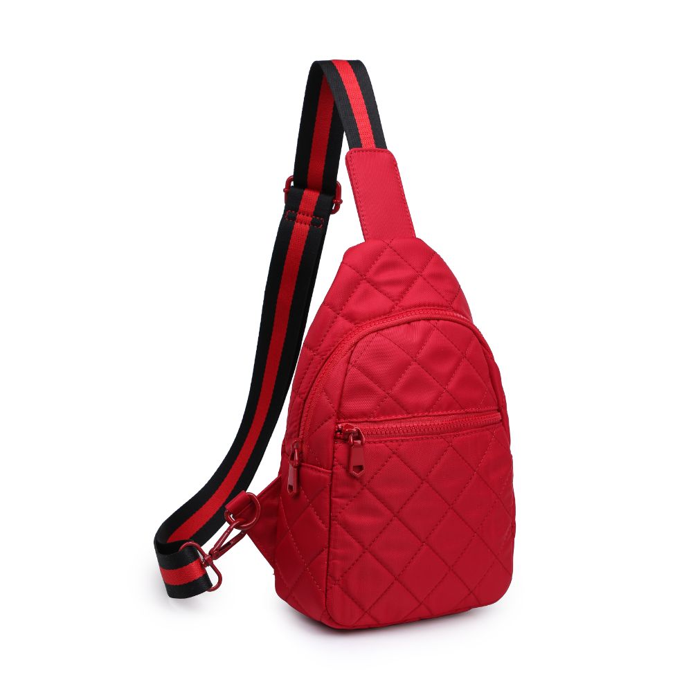 Sol and Selene Motivator Sling Backpack 841764107938 View 6 | Red
