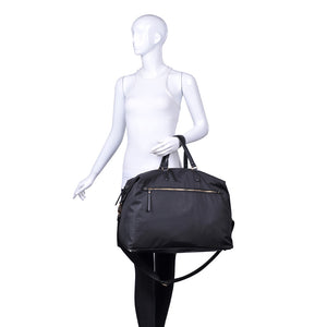 Urban Expressions Transport Women : Handbags : Weekender 841764104647 | Black Snake