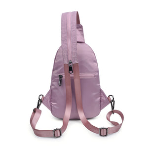 Sol and Selene On The Run Sling Backpack 841764104418 View 7 | Blush