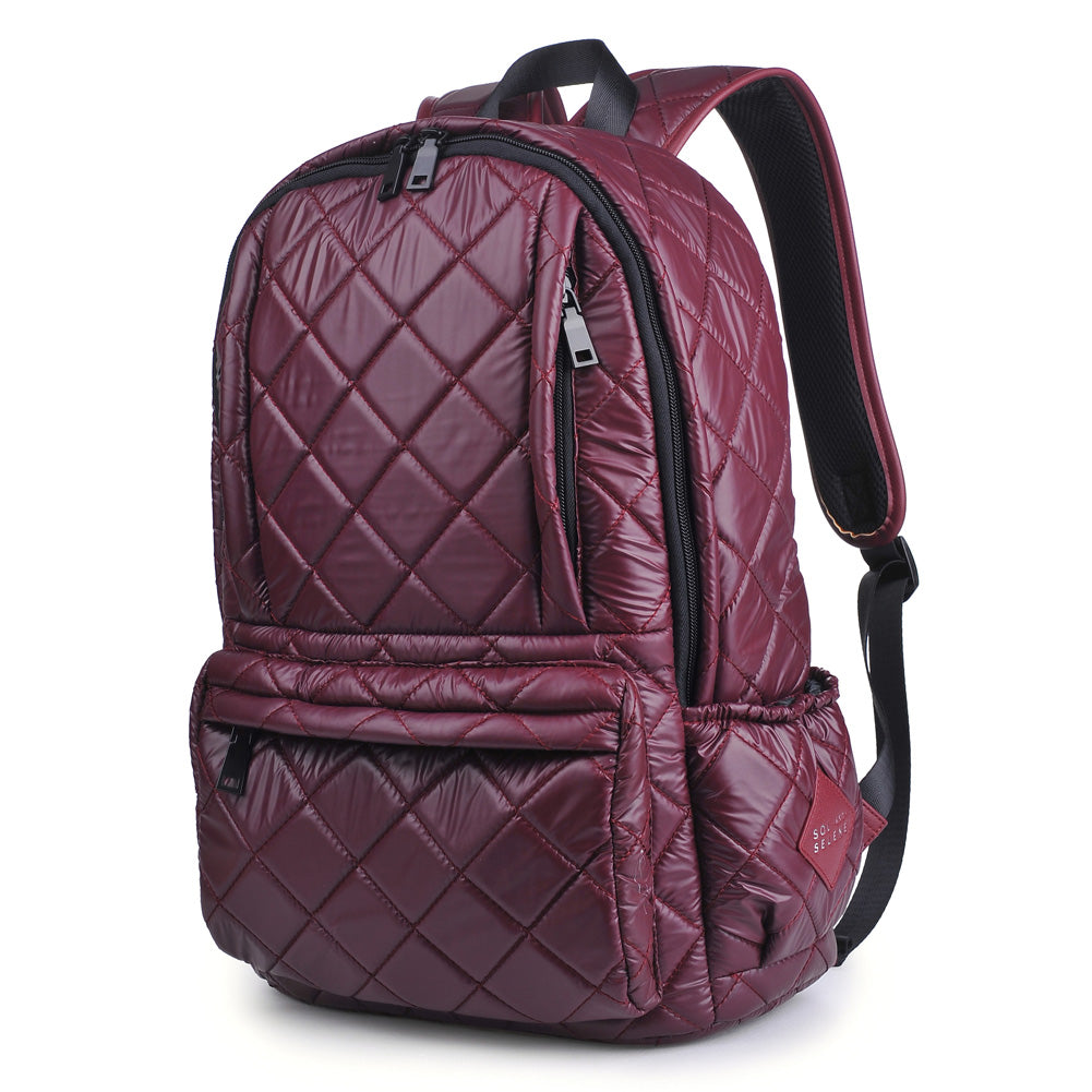 Urban Expressions Wanderlust Women : Backpacks : Backpack 841764101561 | Burgundy
