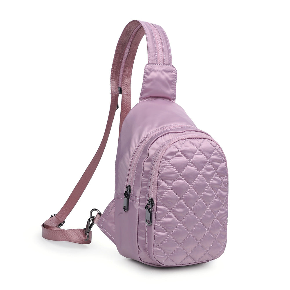 Sol and Selene On The Run Sling Backpack 841764104418 View 6 | Blush