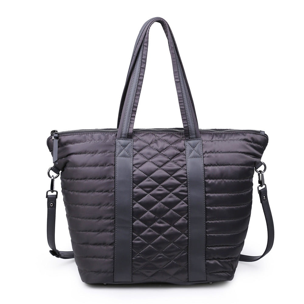 Urban Expressions Metropolitan Women : Handbags : Tote 841764102247 | Charcoal