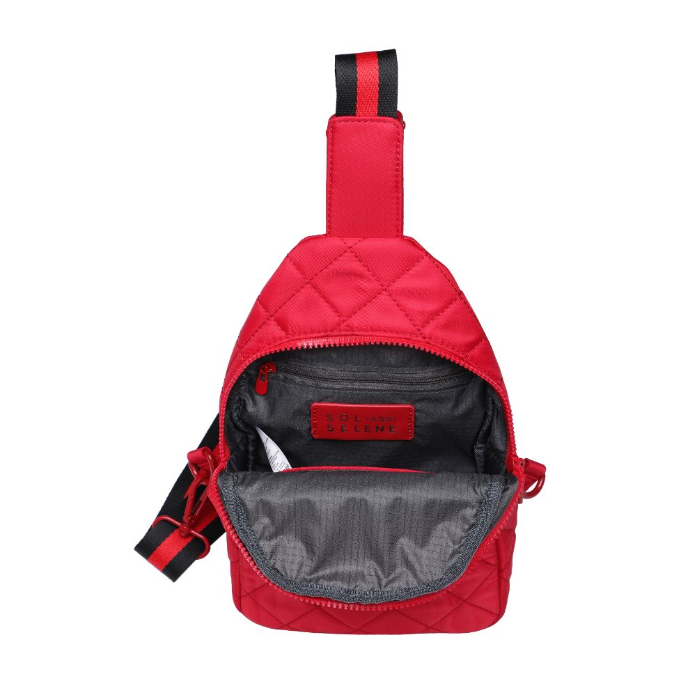 Sol and Selene Motivator Sling Backpack 841764107938 View 8 | Red