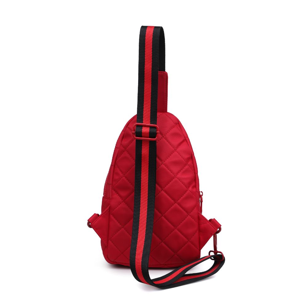 Sol and Selene Motivator Sling Backpack 841764107938 View 7 | Red