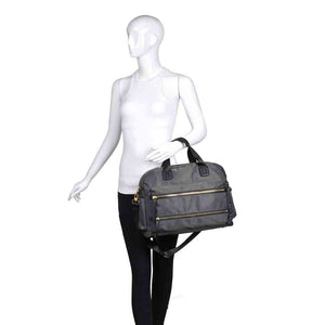 Urban Expressions Everywhere Women : Handbags : Satchel 841764102865 | Charcoal