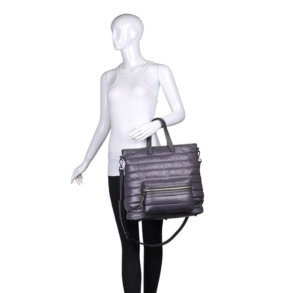 Urban Expressions Endurance Women : Handbags : Tote 841764103282 | Charcoal
