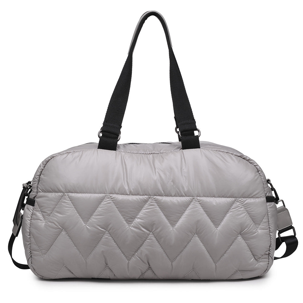 Urban Expressions Walk This Way Women : Handbags : Duffel 841764100595 | Dove Grey