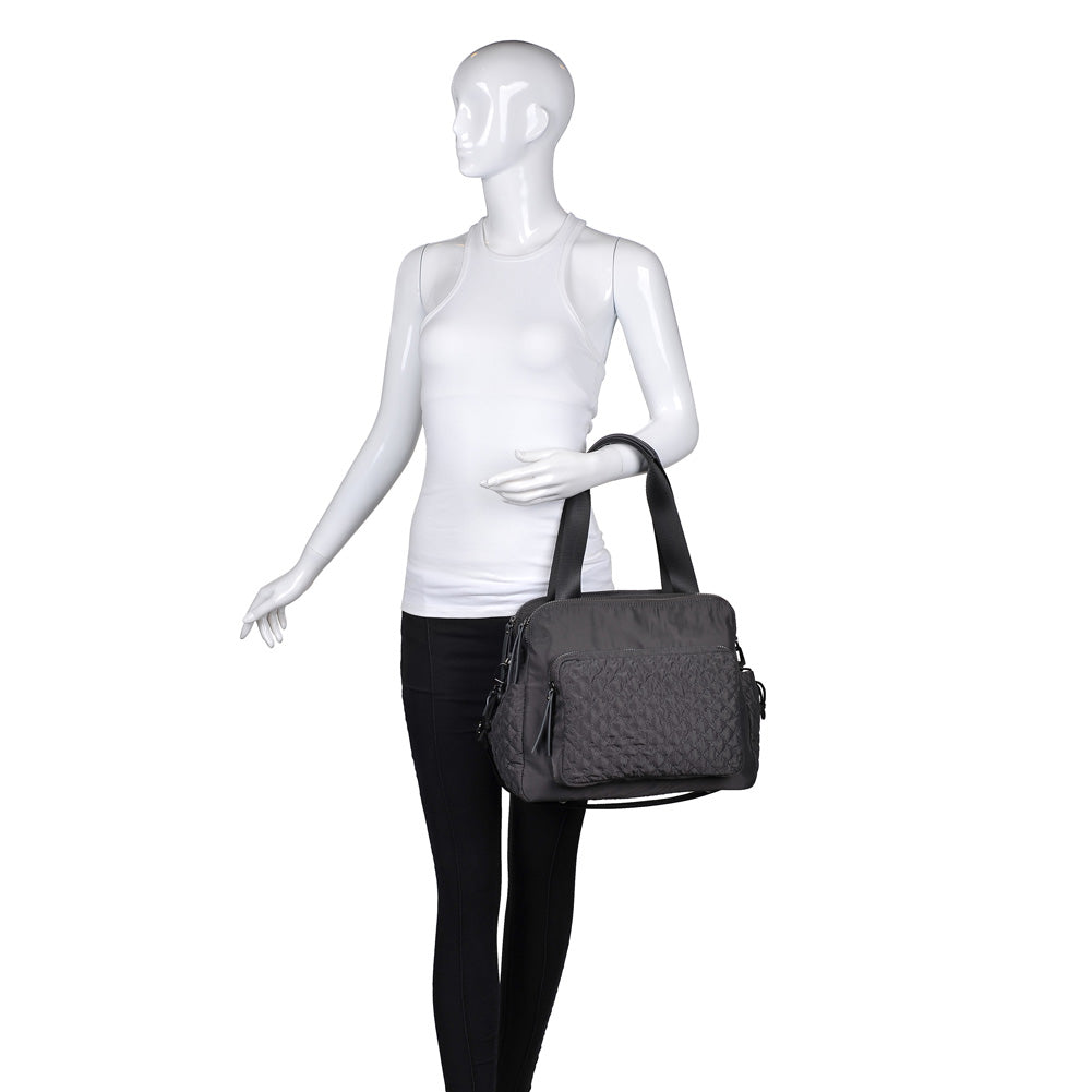 Urban Expressions Do It All Women : Handbags : Satchel 841764102810 | Charcoal