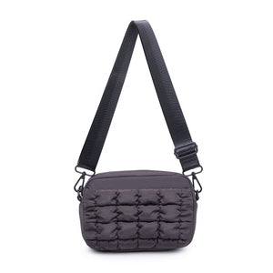 Sol and Selene Inspiration - Quilted Nylon Crossbody 841764108386 View 5 | Carbon