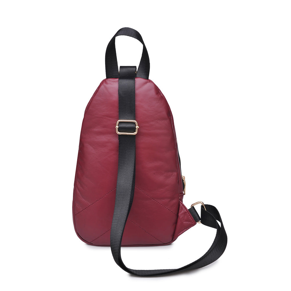 Urban Expressions On The Go Women : Backpacks : Sling Backpack 841764103848 | Burgundy