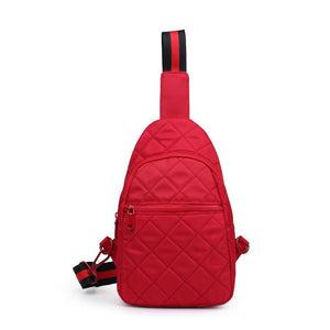 Sol and Selene Motivator Sling Backpack 841764107938 View 5 | Red