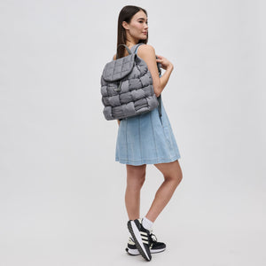 Woman wearing Carbon Sol and Selene Perception Backpack 841764107754 View 3 | Carbon