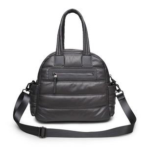 Urban Expressions Heroine Women : Handbags : Satchel 841764103305 | Grey