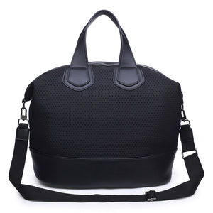 Urban Expressions Dream Big - Perforated Women : Handbags : Weekender 841764101875 | Black