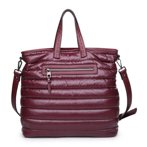 Urban Expressions Endurance Women : Handbags : Tote 841764103275 | Burgundy