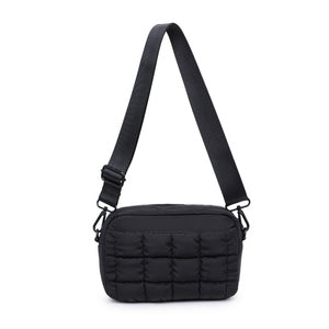 Sol and Selene Inspiration - Quilted Nylon Crossbody 841764108379 View 7 | Black