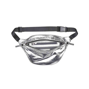 Urban Expressions Glitz and Glam Women : Crossbody : Belt Bag 841764102643 | Silver